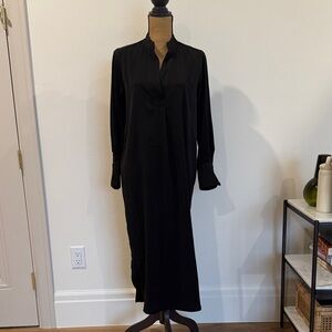 Banana Republic Black Long Sleeve Dress